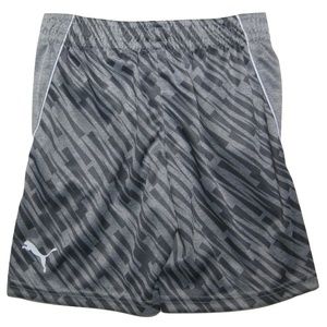 PUMA Little Boys Geometric Performance Shorts (6)